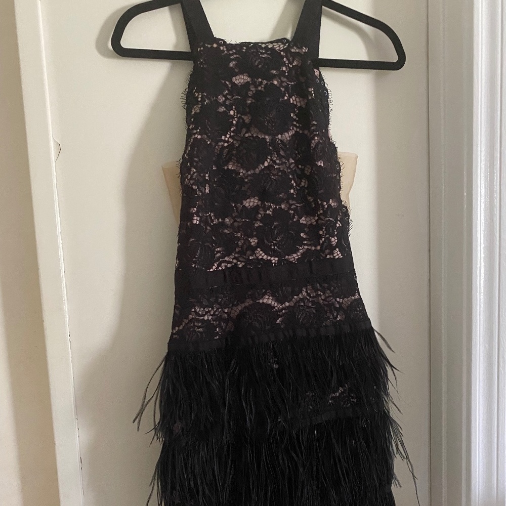 Nha Khanh Black Cocktail Dress Size 2